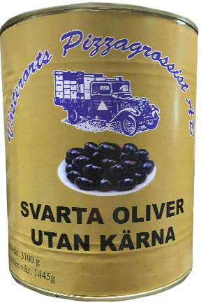 Svarta Oliver Utan Kärna