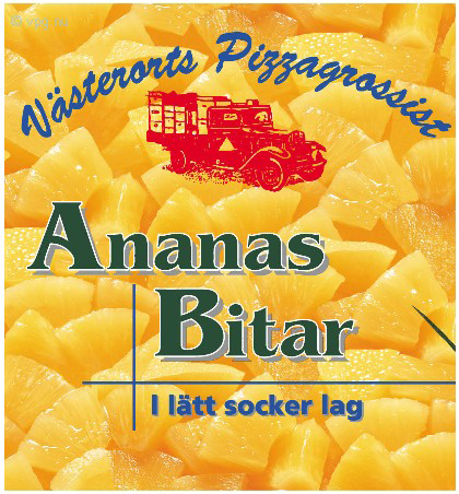 Ananasbitar